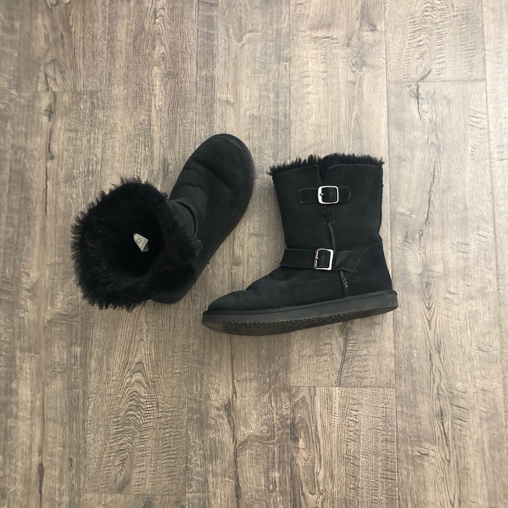 Black Suede Boots